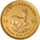 1983 Gold Krugerrand 0.25 Ounce Coin