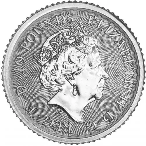 2018 Platinum Britannia 0.1 oz Bullion Coin - Pre-Owned obverse