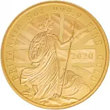 2020 Gold Proof 5 oz Britannia Spirit Of A Nation - Royal Mint Coin