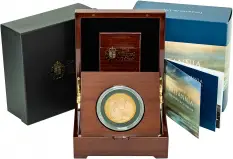 2020 Gold Proof 5 Ounce Britannia Spirit Of A Nation  Coin Single With Cert With Box United Kingdom The Royal Mint with box