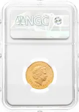 2015 Gold Proof Full Sovereign Elizabeth II  Coin Slabbed Collectable United Kingdom NGC PF 70 ULTRA CAMEO obverse