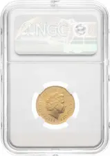 2000 Gold Proof Full Sovereign Elizabeth II  Coin NGC United Kingdom The Royal Mint Fourth Portrait PF-69 ULTRA CAMEO obverse