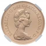 1982 Gold Proof Sovereign NGC PF-69 ULTRA CAMEO | Chards