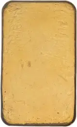 Gold 10 Tola Credit Suisse Bullion Bar Pre-Owned reverse