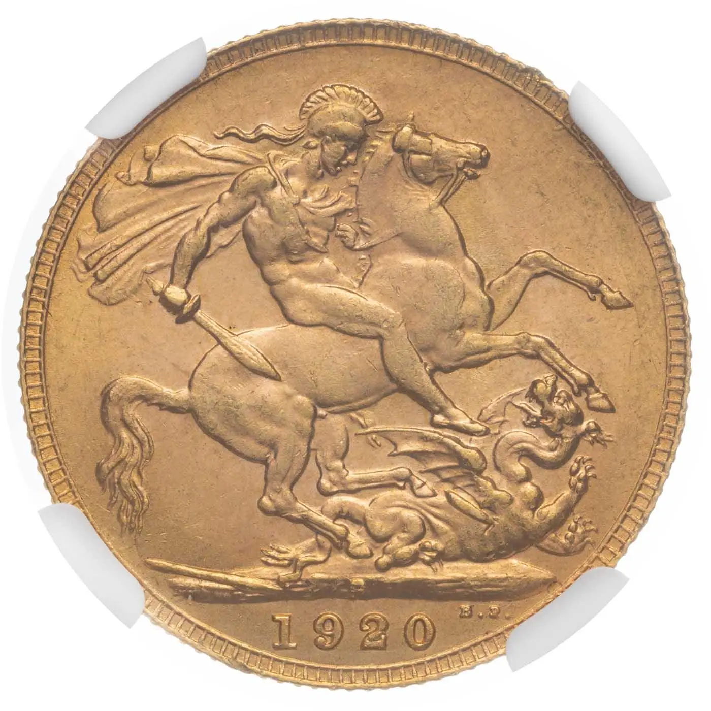 1920 Gold Sovereign George V Perth NGC Graded | Chards