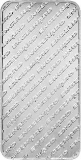 Silver Bullion Ungraded 10 Ounce Eagle  Bar Pre-Owned Engelhard reverse