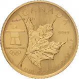2008 Maple Leaf & Inukshuk 1 oz Gold Bullion Coin