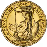 1987 Gold Bullion 0.25 Ounce Britannia  Coin Grade C