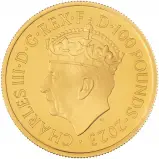 2023 Coronation of King Charles III Gold Proof 1 oz Coin obverse
