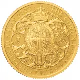 2023 Coronation of King Charles III 0.25 oz Gold Proof Coin reverse
