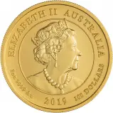 2019 Moon Landing 50th Anniversary 1 oz Gold Perth Mint Bullion Coin obverse