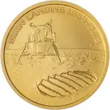 2019 Moon Landing 1 oz Gold Bullion Coin