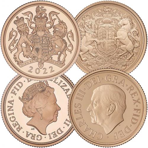 2022 イギリス 1 Sov QE II Platinum Jubilee 2022 Platinum Jubilee 1oz Gold Proof – The East India