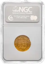 1729 Gold Graded 1 Ducat  Coin NGC Collectable Netherlands MS-61 rev