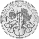 2020 Austrian Philharmonic Silver 1 oz Bullion Coin - Taxable