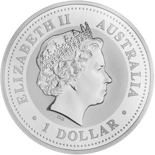 2009 Restrike Silver Bullion 1 Ounce Kookaburra 2000 Design  Coin Single Australia Perth Mint obverse