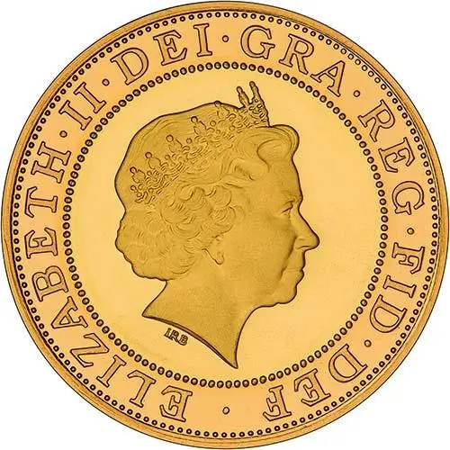 2005 UK Coin £2 Gold Proof Gunpowder Plot 20981