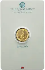 2023 Britannia 1/10 oz Gold Bullion Coin - In Sleeve