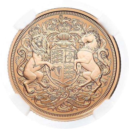2022 大英帝国王冠 Gilt $1 プルーフ銀貨 NGC PF70UCFR② 2022 HM QE II Memorial Proof Silver NGC PF 70 ULTRA CAMEO