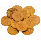 1876 - 1889 Willem III Gold Dutch 10 Guilders Coin Pre-Owned