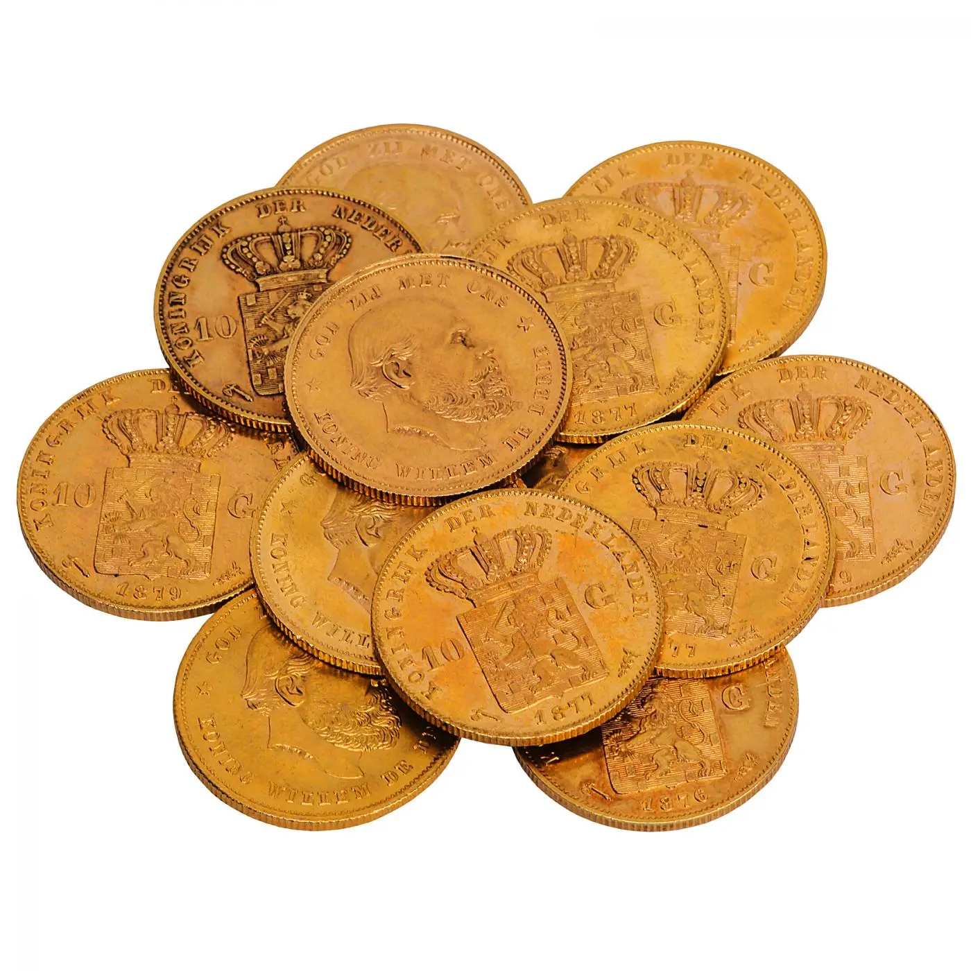 1876 - 1889 Gold Gulden Best Value Bullion Coin | Chards