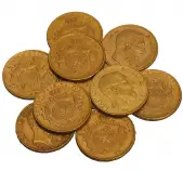 1867-1882 'Leopold II' Belgian 20 Franc Gold Bullion Coin
