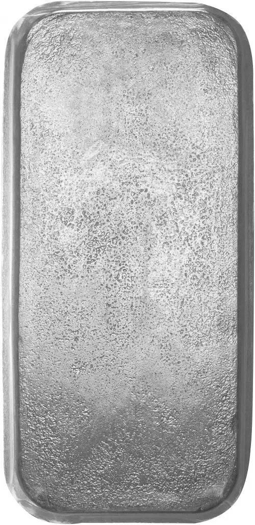 Silver Bullion 500 Gram Cast  Bar Pre-Owned Argor Heraeus obverse