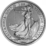 2017 1 oz Silver Britannia Bullion Coin