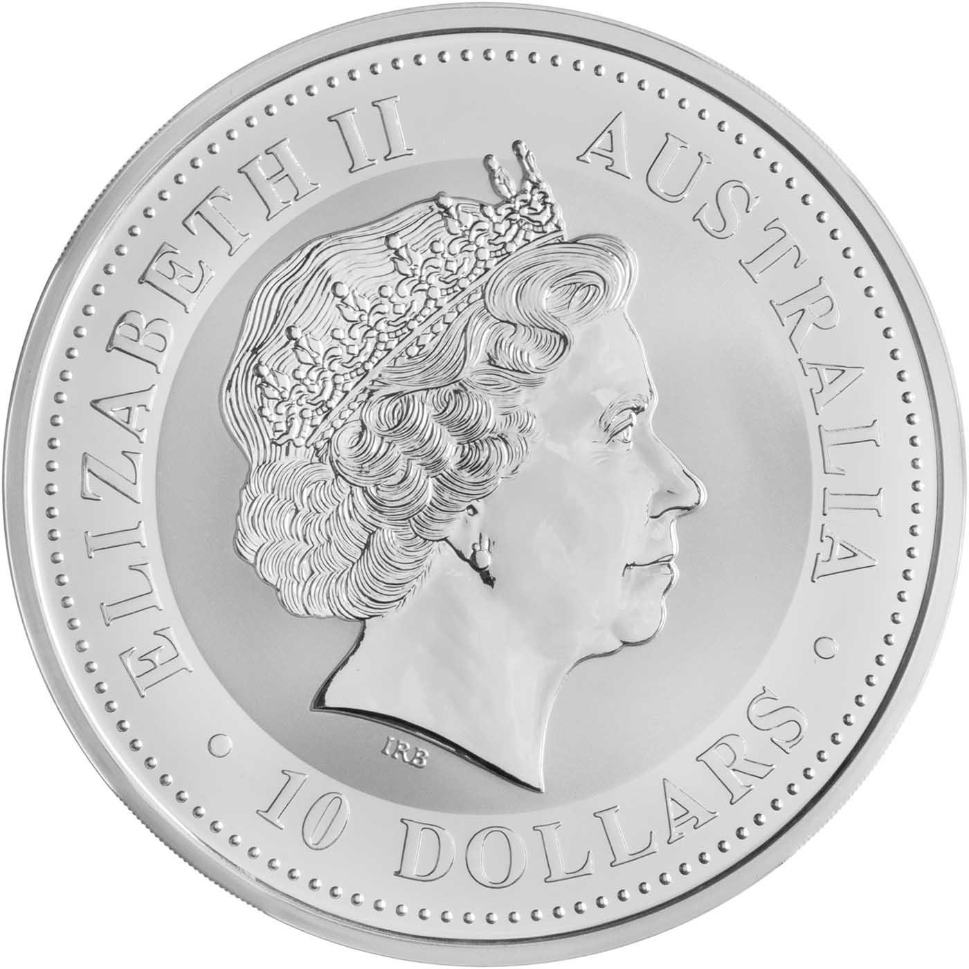 2000年　ルナシリーズ silver coin Australia『龍』 2000年 ルナシリーズ silver coin Australia『龍』