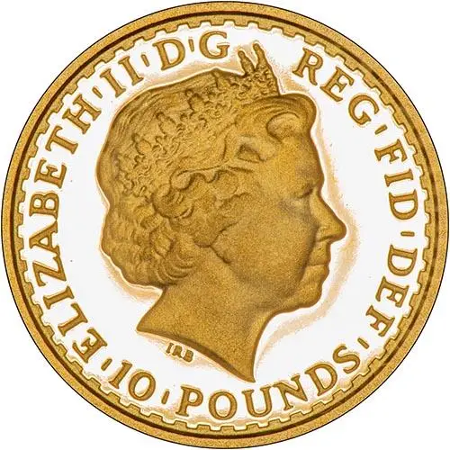 2010 0.1 oz Gold Coin Britannia Proof 20909