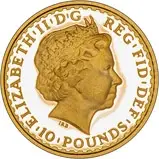2010 0.1 oz Gold Coin Britannia Proof 20909