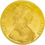 1915 Austrian Gold Bullion Restrike 4 Ducat Coin - Grade C Obverse