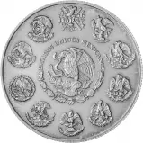 2002 Silver 1 Ounce Libertad Onza 1 Onza  Coin Single Mexico Mexico City Mint rev