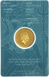 2023 Britannia 0.25 oz Gold Bullion Coin - In Sleeve obverse