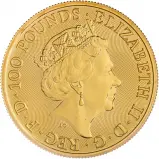 2018 Gold 'Two Dragons' 1 oz Bullion Coin Obverse