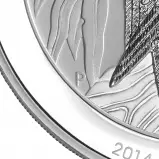 2014 Silver 10 oz Kookaburra Bullion Coin  p mint mark