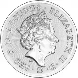2022 Silver 1 oz Myths & Legends Maid Marian Coin Pre-Owned obverse