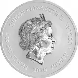 2016 Silver Bullion 1 Ounce Star Trek Coin Single Tuvalu Perth Mint obverse