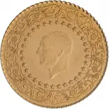 Gold Turkish 25 Kurush 'Our Choice' Bullion Coin