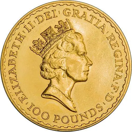 1991 1 oz Gold Coin Britannia Bullion 24115