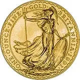 1991 1 oz Gold Britannia Bullion Coin 