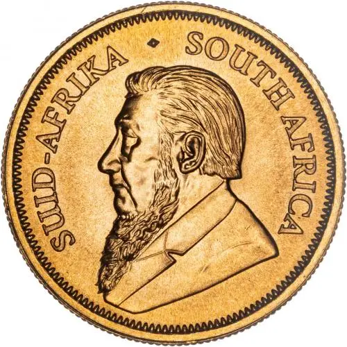 2023 Gold Bullion 0.25 Ounce Krugerrand  Coin Single South Africa South African Mint obv