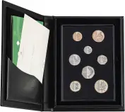 2023 King Charles III Base Metal Proof Definitive Annual - 8 Coin Set