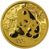 2024 Chinese 8g Panda Gold Bullion Coin
