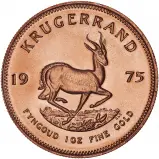 1975 1 oz Gold Krugerrand Bullion Coin