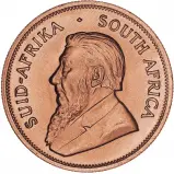 1976 1 oz Gold Krugerrand Bullion Coin obverse chards image crop