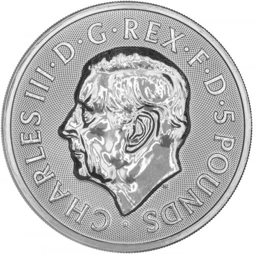チューダービースト ユニコーン2oz 銀貨 2024年発行 2024 Seymour Unicorn 2oz Silver Coin | Chards