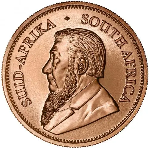 2024 Krugerrand 1 oz Gold Bullion Coin obverse chards image official