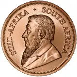 2024 Krugerrand 1 oz Gold Bullion Coin obverse chards image official