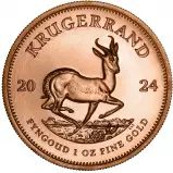 2024 Krugerrand 1 oz Gold Bullion Coin
